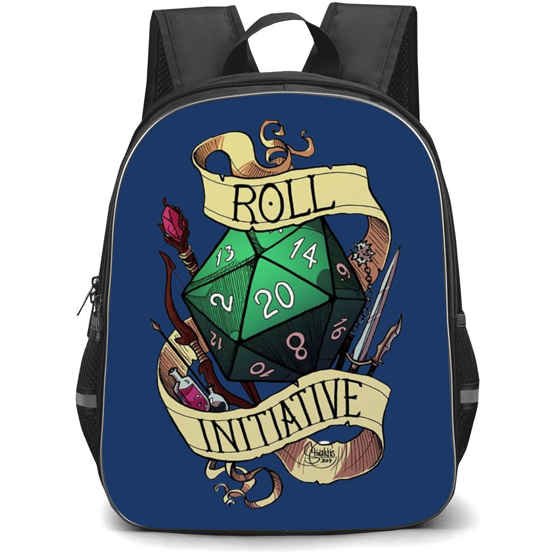 Dungeons & Dragons Backpack StudentPack - Dungeons & Dragons Roll Initiative