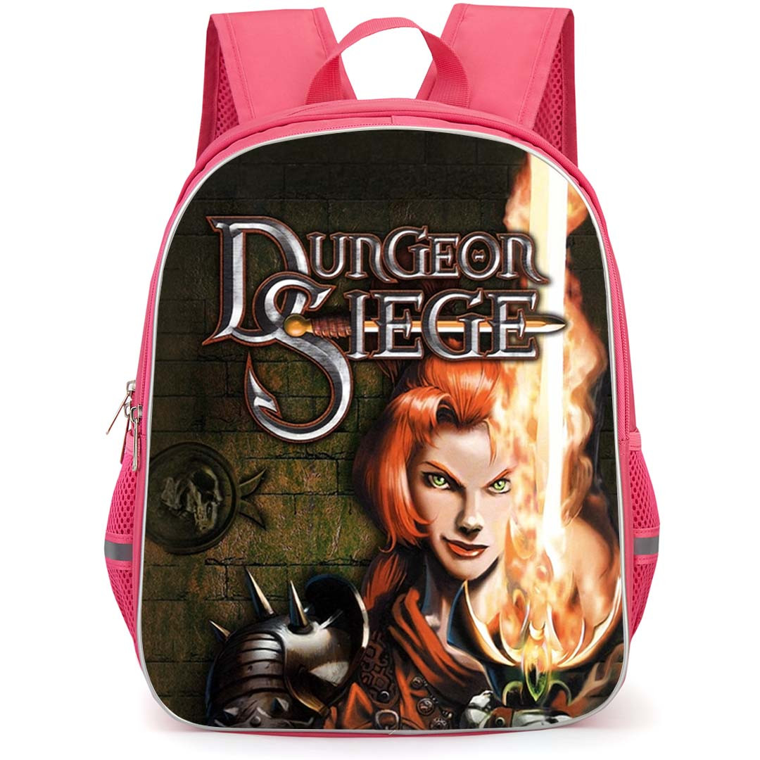 Dungeon Siege Backpack School Bag StudentPack - Dungeon Siege Fireblade Mage Poster