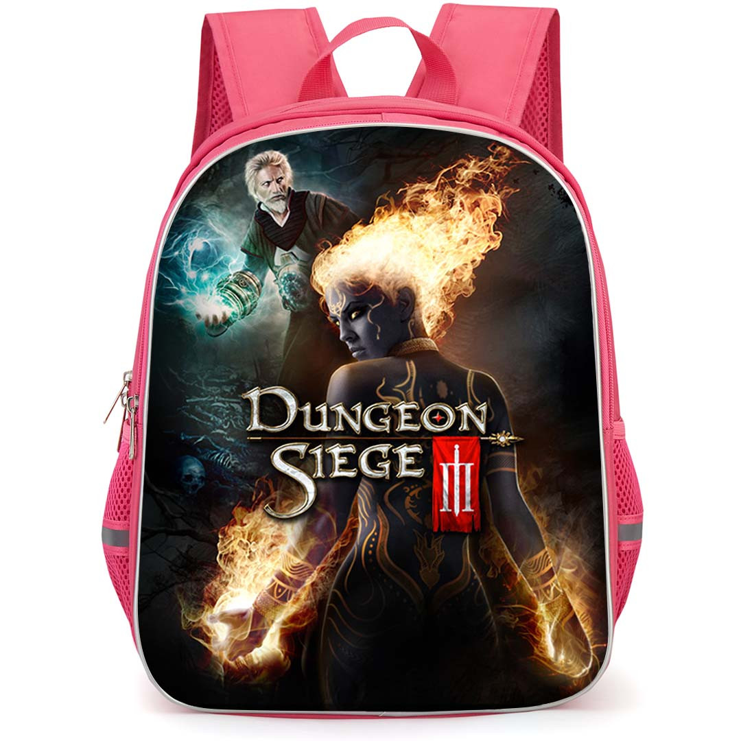 Dungeon Siege Backpack School Bag StudentPack - Dungeon Siege III Official Poster