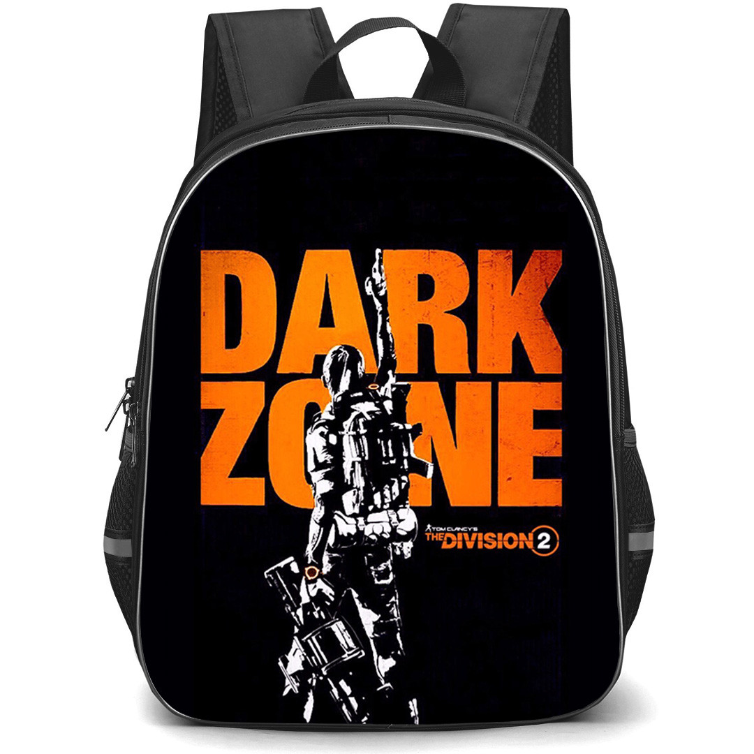 The Division Backpack School Bag StudentPack - The Division 2 Dark Zone Agent Poster