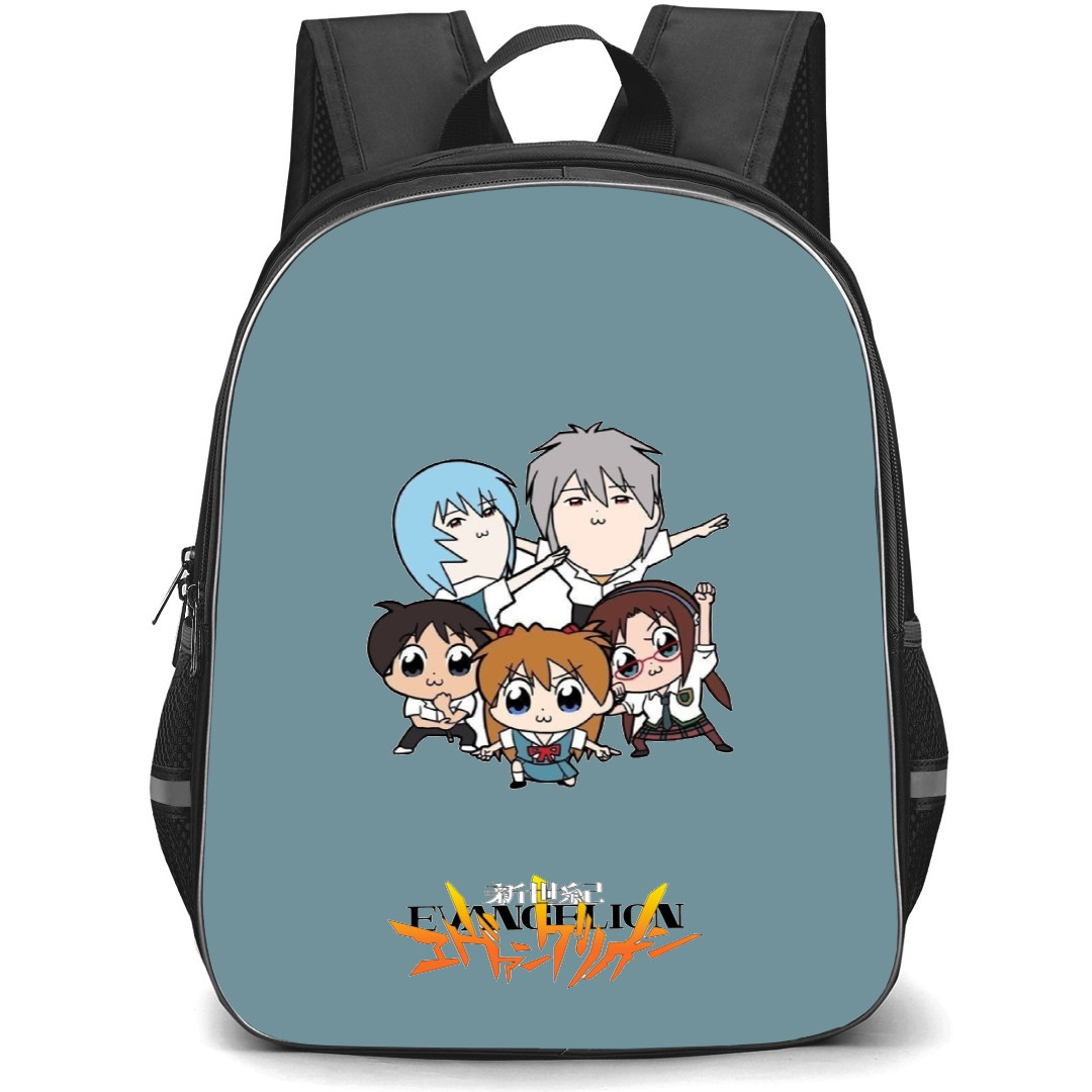 Neon Genesis Evangelion Backpack StudentPack - Characters Dancing Pop Team Art
