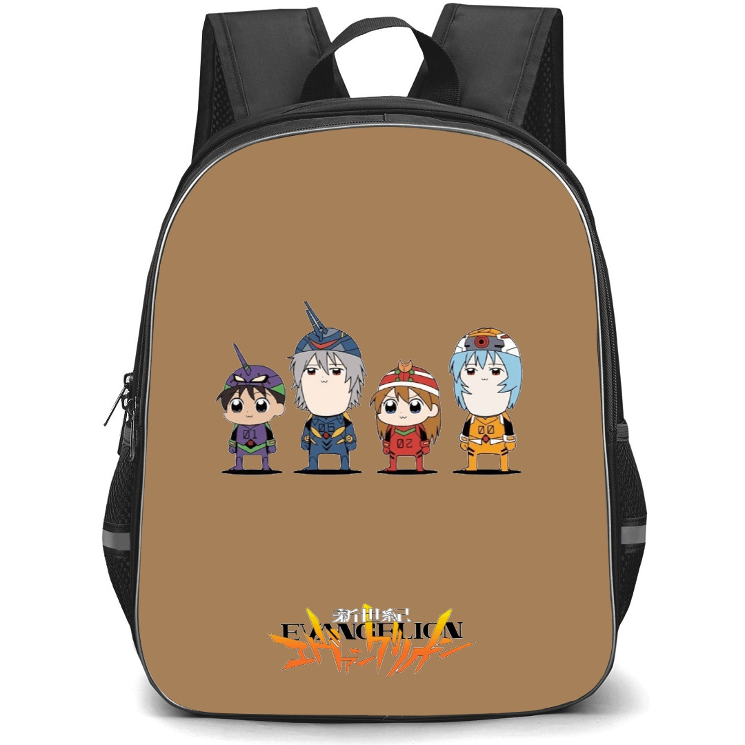 Neon Genesis Evangelion Backpack StudentPack - Characters Pop Team Art