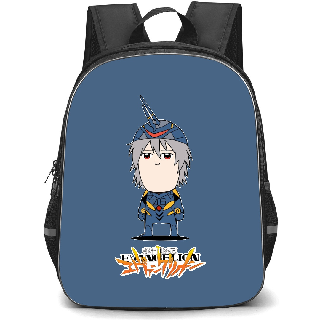 Neon Genesis Evangelion Kaworu Nagisa Backpack StudentPack - Kaworu Nagisa Pop Team Art