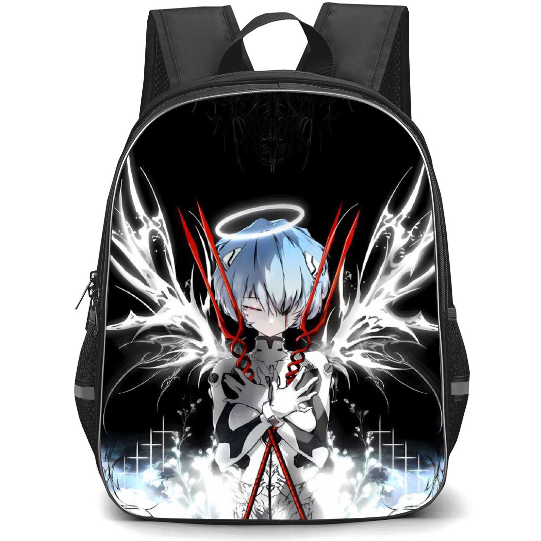 Neon Genesis Evangelion Rei Ayanami Backpack StudentPack - Rei Ayanami Black Core Poster