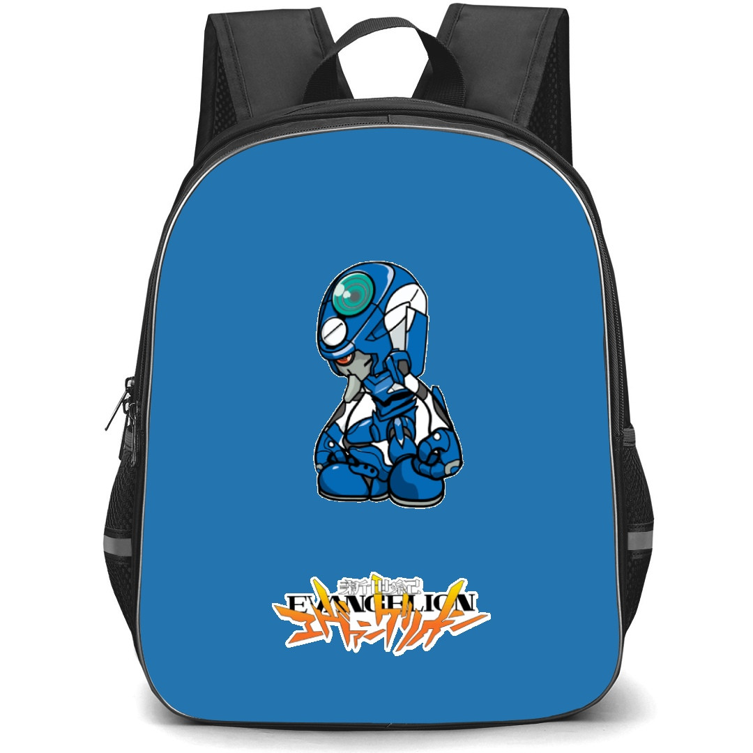 Neon Genesis Evangelion Unit 00 Backpack StudentPack - Evangelion Unit 00 Portrait Chibi Art Sticker