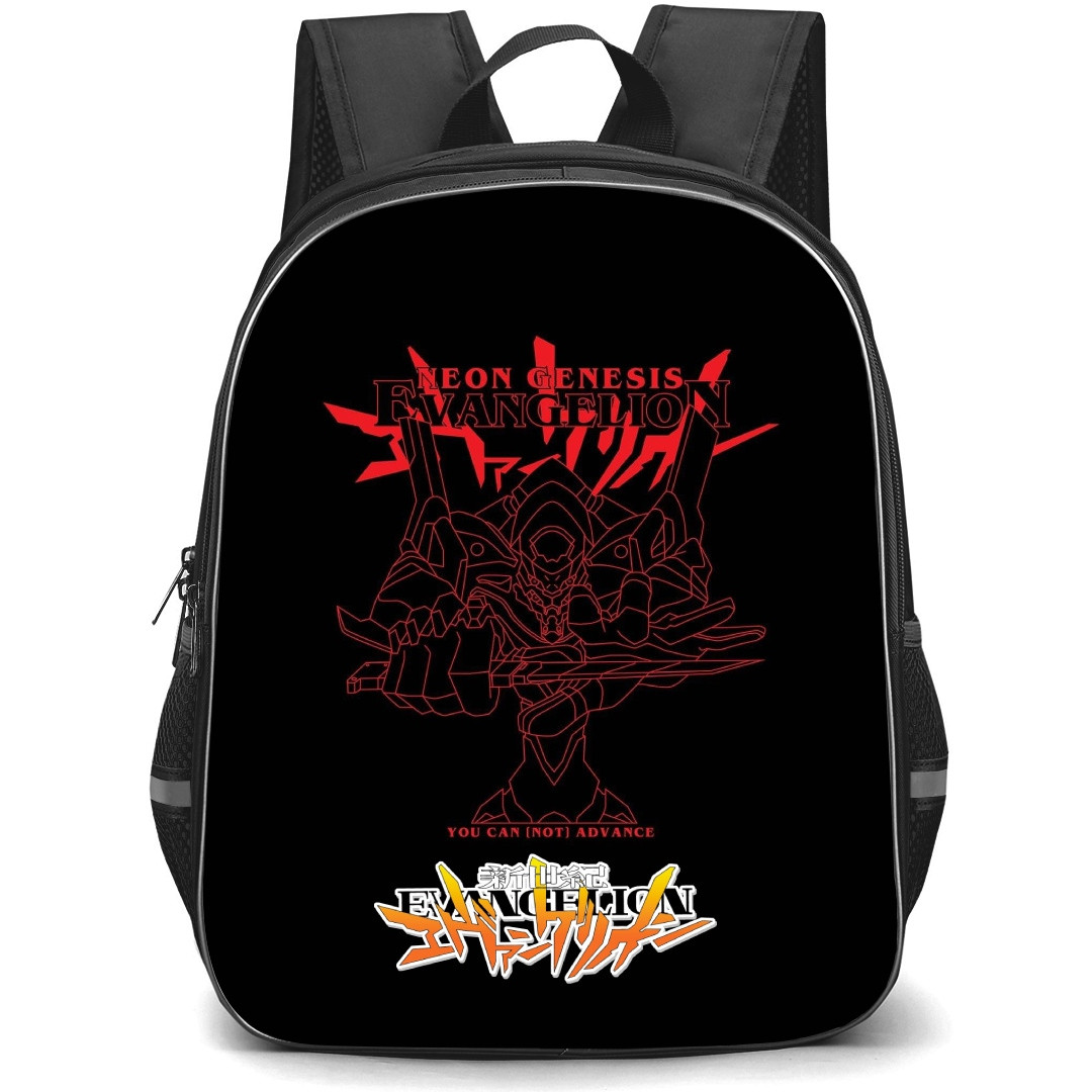 Neon Genesis Evangelion Unit 01 Backpack StudentPack - Evangelion Unit 01 You Can Not Advance Artwork