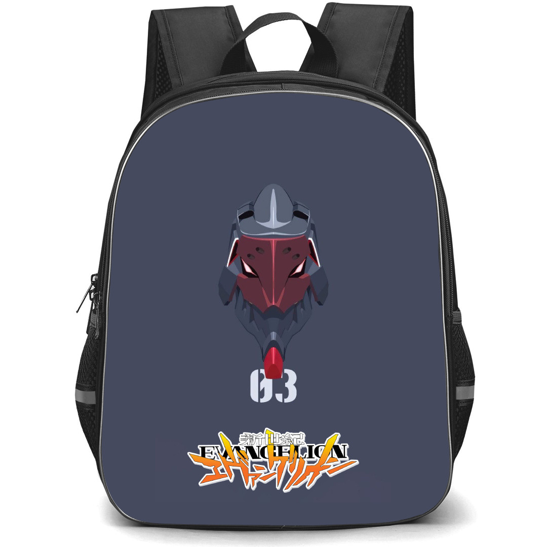 Neon Genesis Evangelion Unit 03 Backpack StudentPack - Evangelion Unit 03 Head Portrait