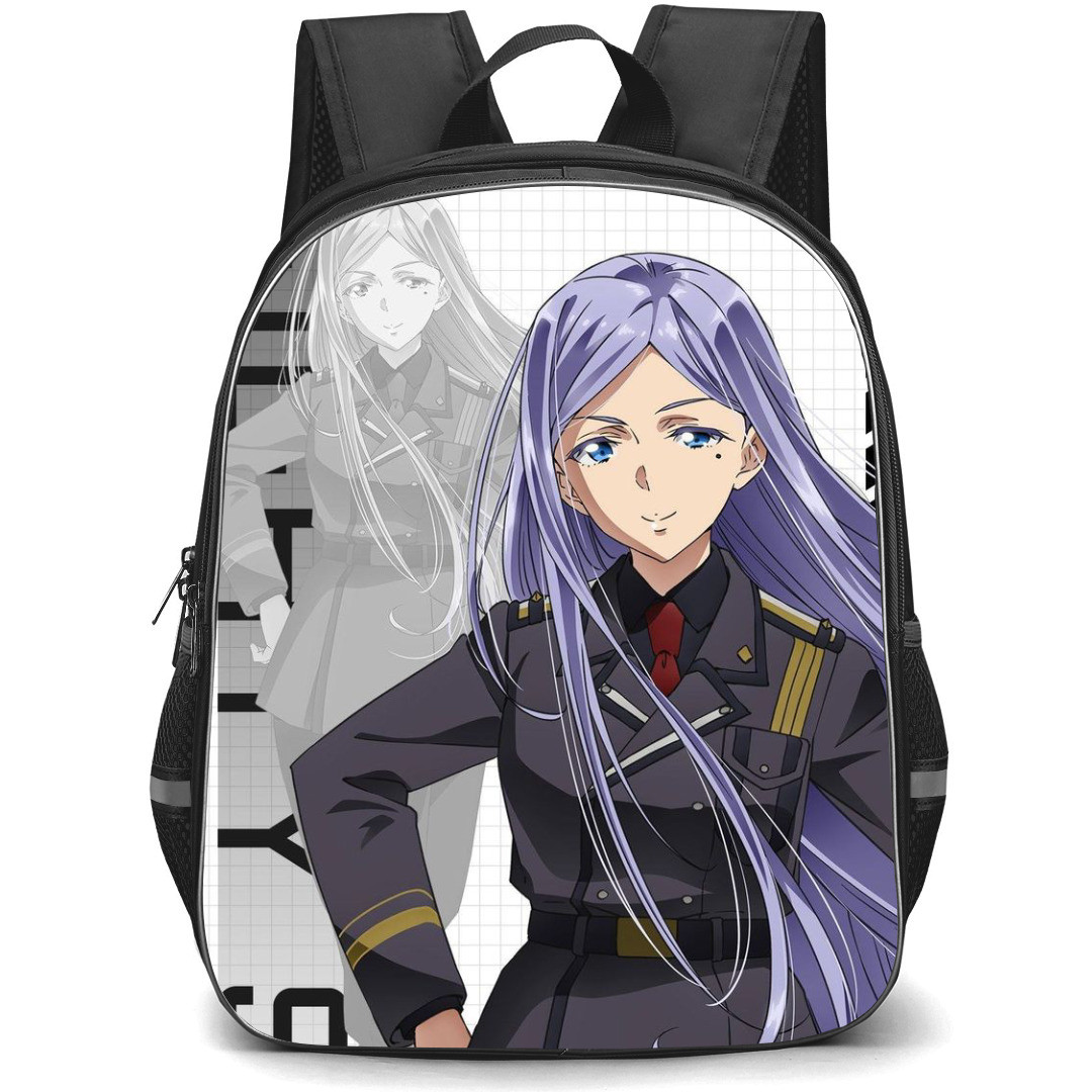 86 Eighty Six Anju Emma Backpack StudentPack - Anju Emma Standing Manga Drawing Art Poster