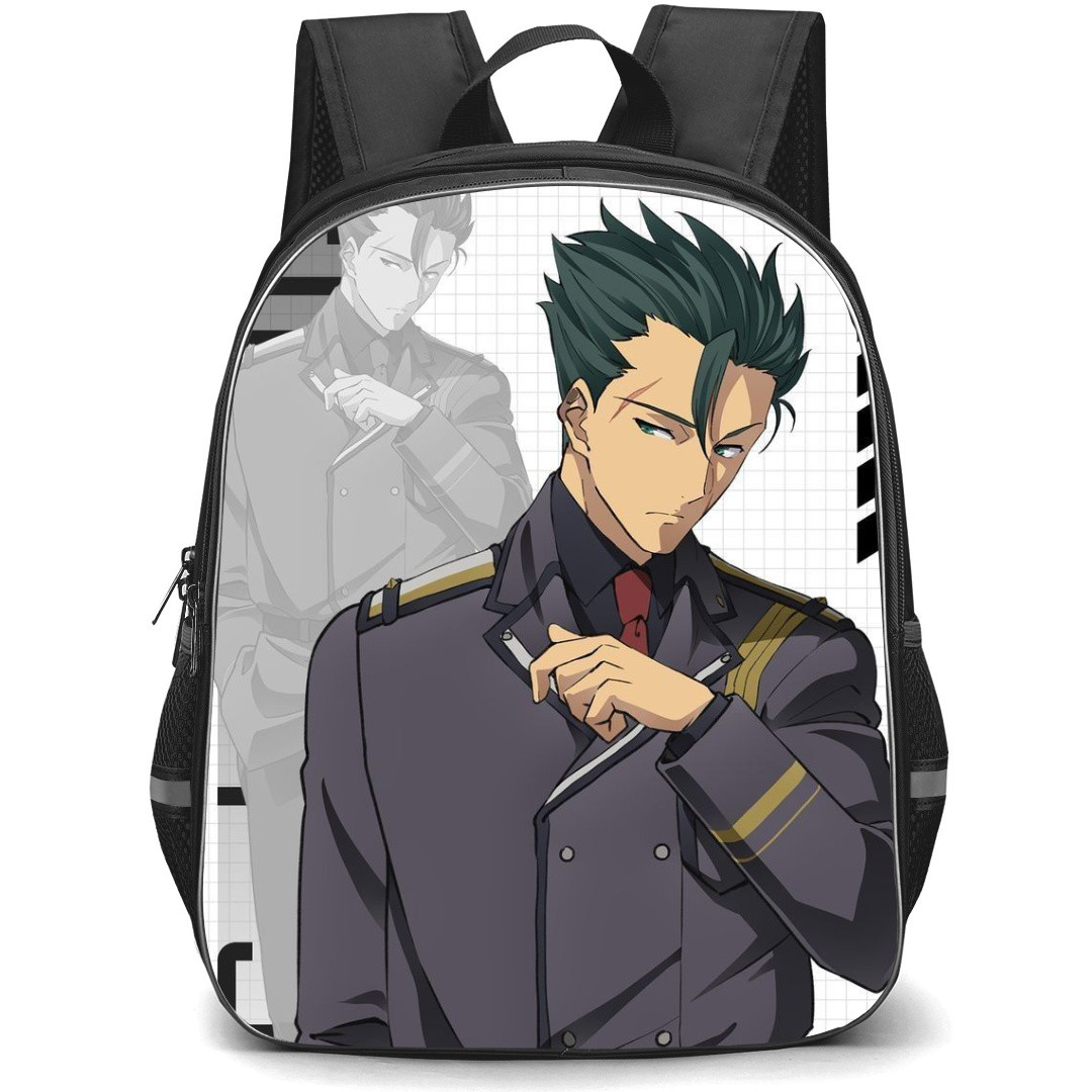 86 Eighty Six Raiden Shuga Backpack StudentPack - Raiden Shuga Standing Manga Drawing Art Poster