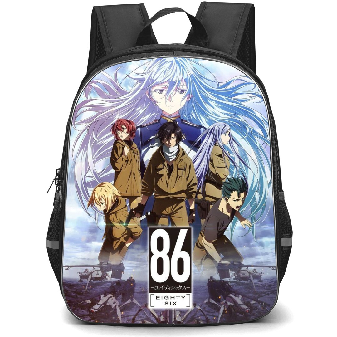 86 Eighty Six Backpack StudentPack - 86 Eighty Six TV Series 2022 Offical Poster