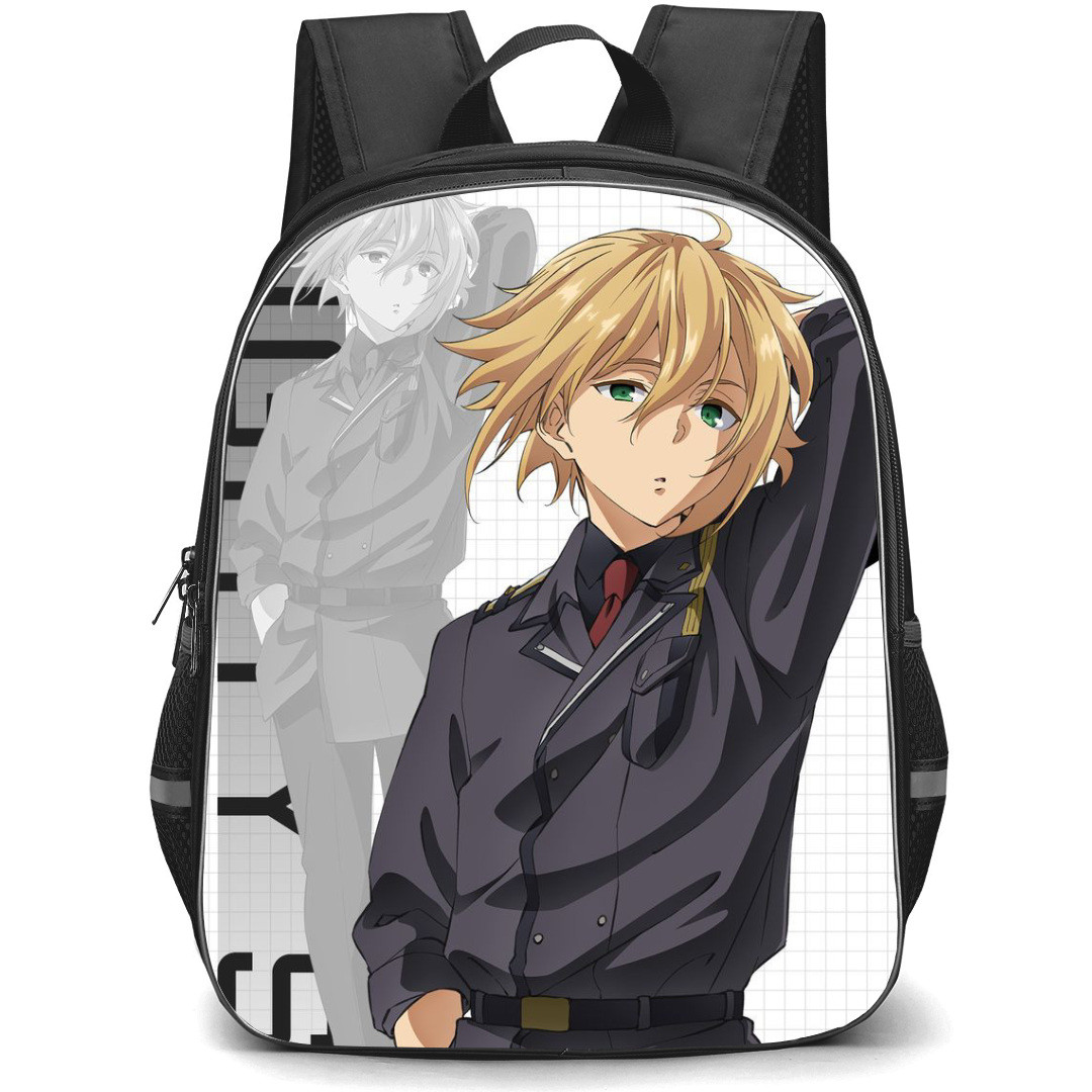 87 Eighty Six Theoto Rikka Backpack StudentPack - Theoto Rikka Standing Manga Drawing Art Poster