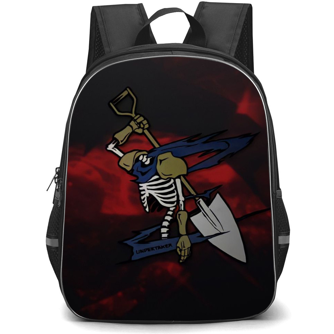 86 Eighty Six Backpack StudentPack - 86 Eighty Six Undertaker Logo On Red Black Background