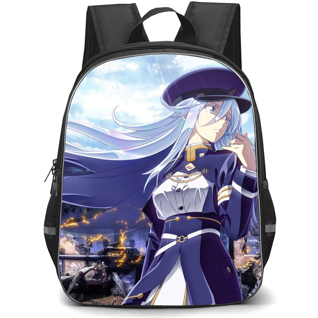86 Eighty Six Vladilena Milize Backpack StudentPack - Vladilena Milize Military-Fantasy Anime Art Poster