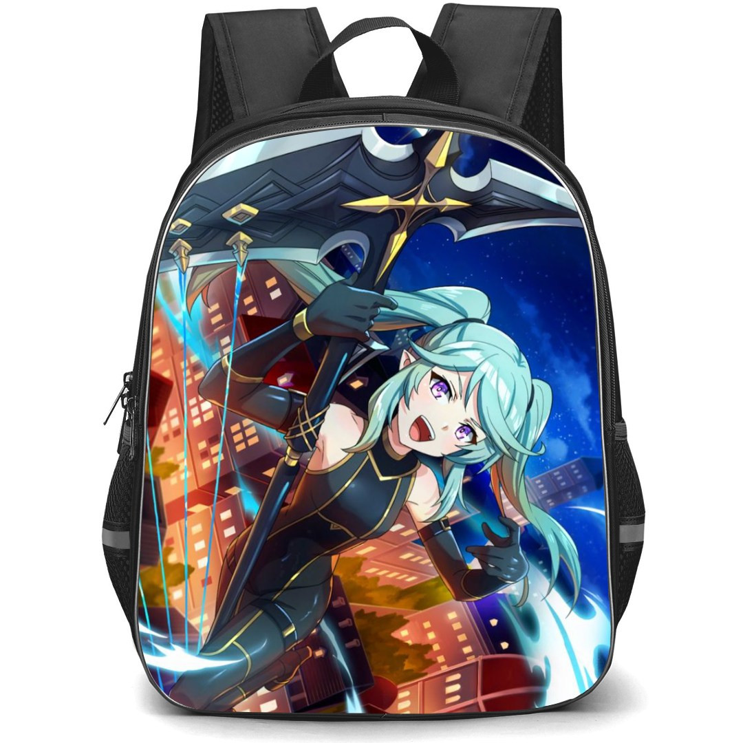 The Eminence In Shadow Epsilon Backpack StudentPack - Epsilon Evaluation And Skills Anime Art Poster