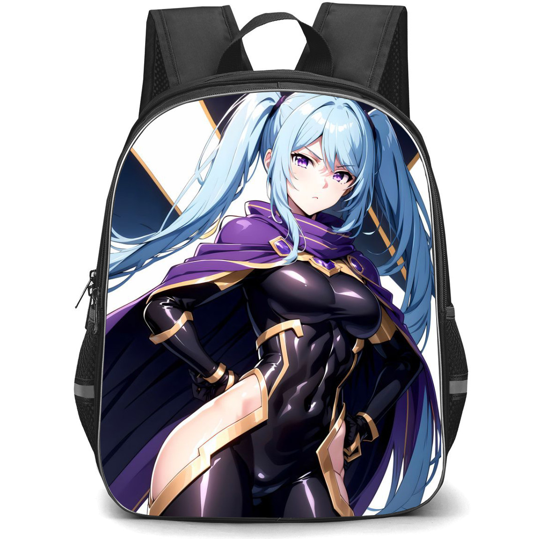The Eminence In Shadow Epsilon Backpack StudentPack - Epsilon Wear Costume And Standing Anime Art Poster