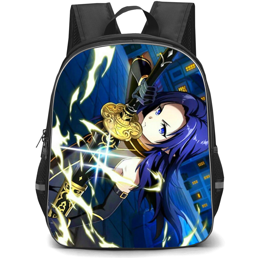 The Eminence In Shadow Gamma Backpack StudentPack - Gamma Intensive Training Anime Art Poster