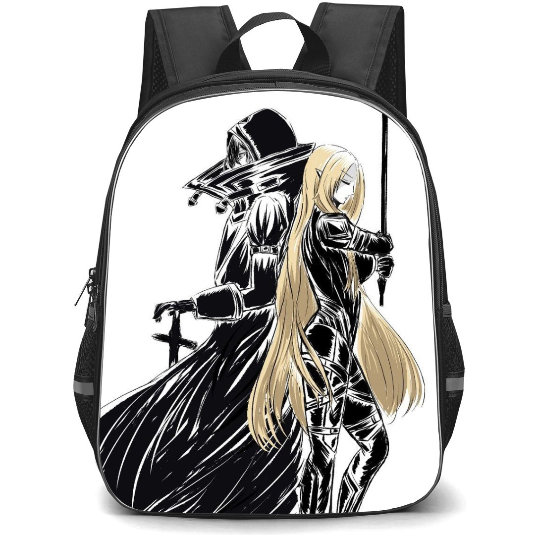 The Eminence In Shadow Backpack StudentPack - The Eminence In Shadow Cid Kagenou And Alpha Drawing Art On White Background