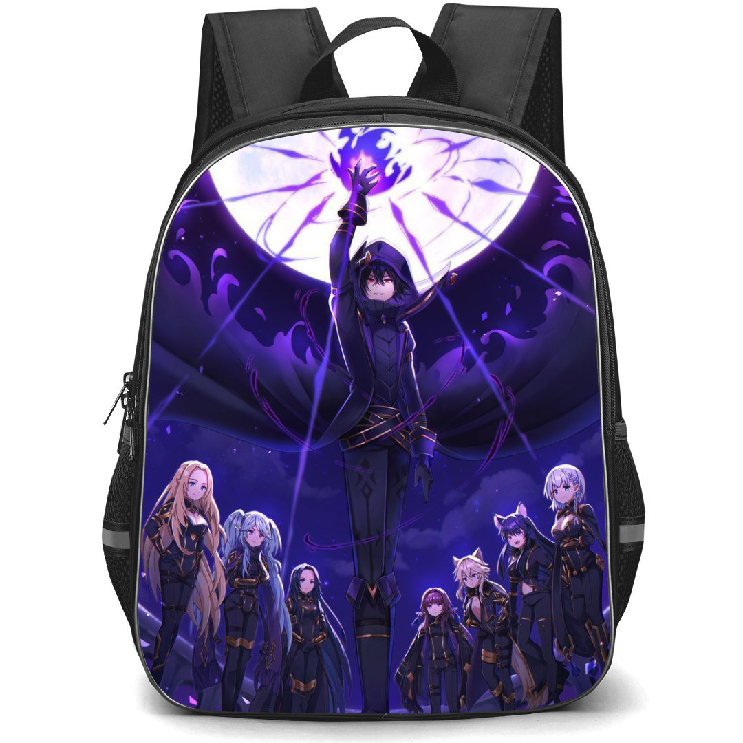 The Eminence In Shadow Backpack StudentPack - The Eminence In Shadow Lost Echoes Purple Anime Art Poster