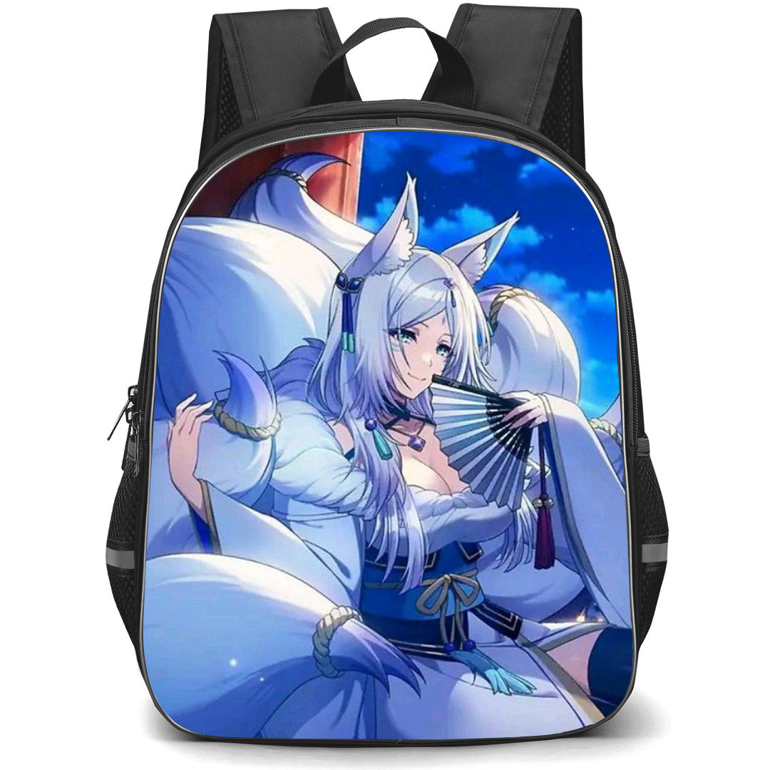 The Eminence In Shadow Yukime Backpack StudentPack - Yukime Animed Girl Illustration Art Poster