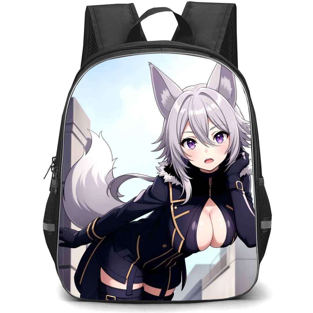 The Eminence In Shadow Zeta Backpack StudentPack - Zeta Standing Anime Art Poster