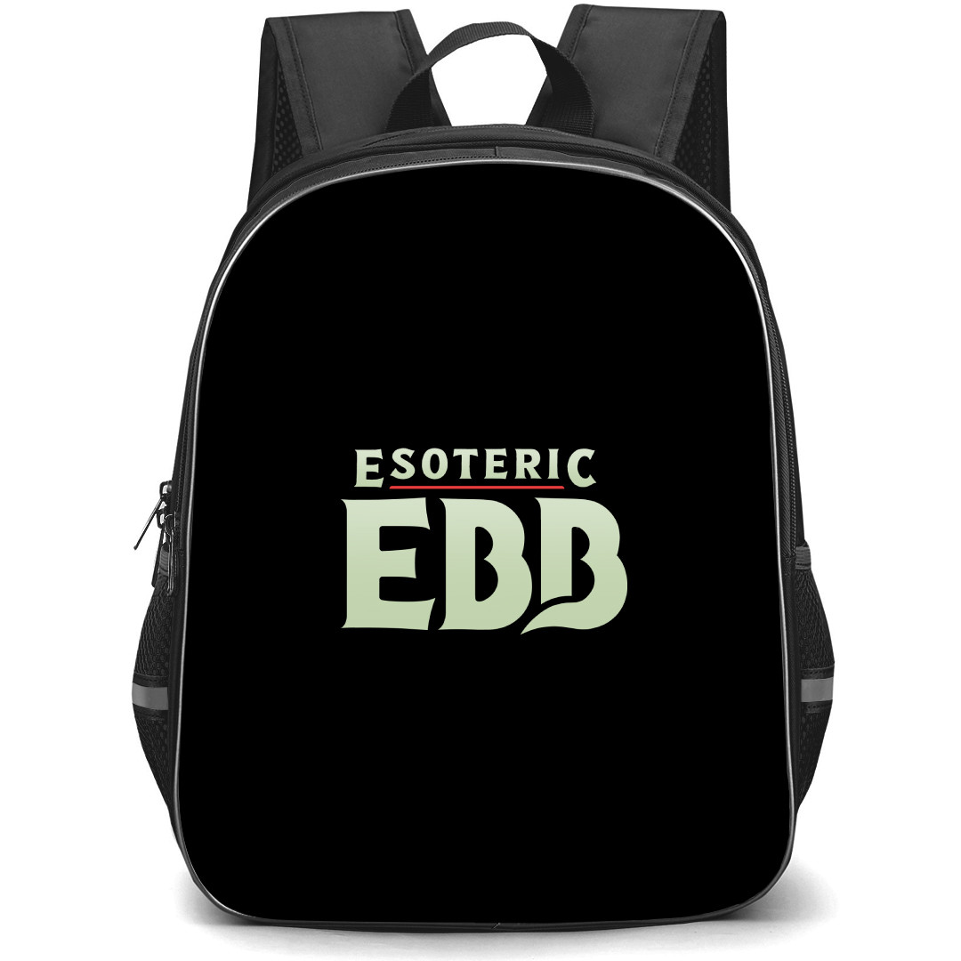 Esoteric Ebb Backpack School Bag StudentPack - Esoteric Ebb Main Logo Sticker