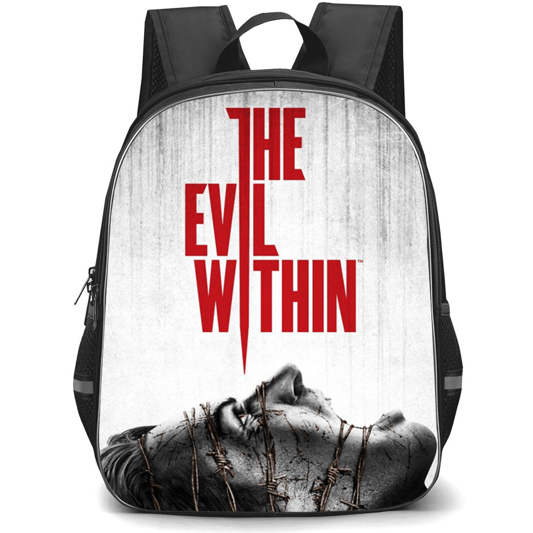 The Evil Within Backpack School Bag StudentPack - The Evil Within Horror Game Cover Art
