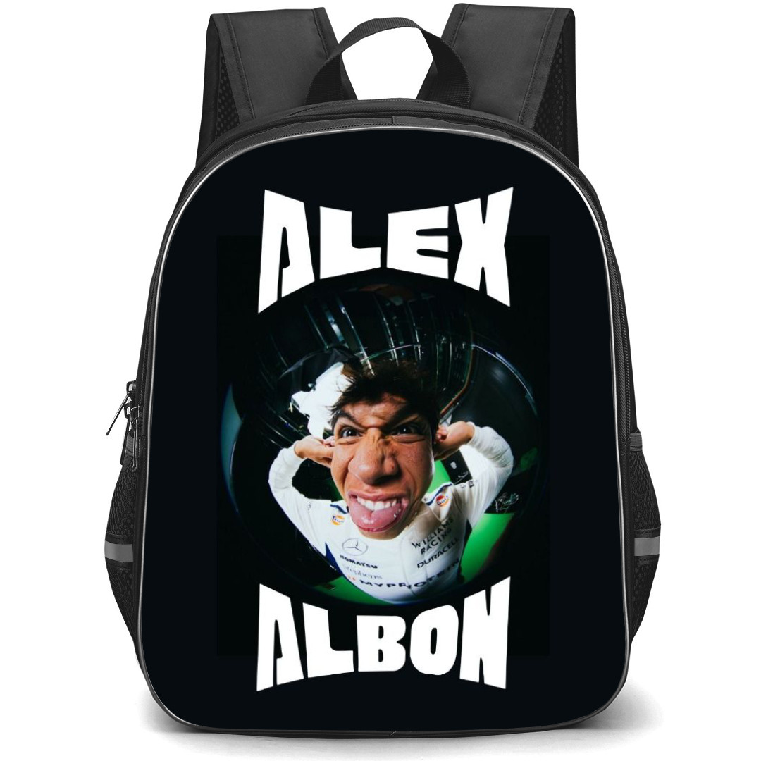 F1 Formula One Alexander Albon Backpack StudentPack - Fisheye Poster