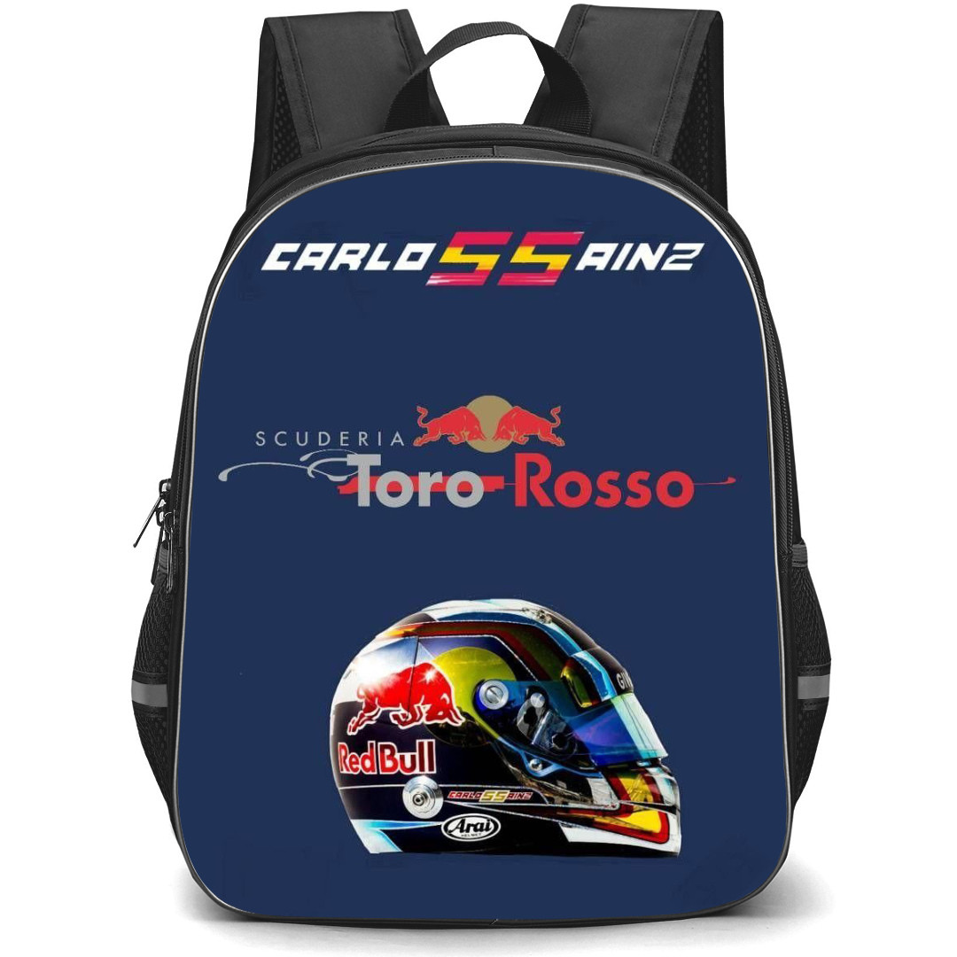 F1 Formula One Carlos Sainz Backpack StudentPack - Helmet Poster