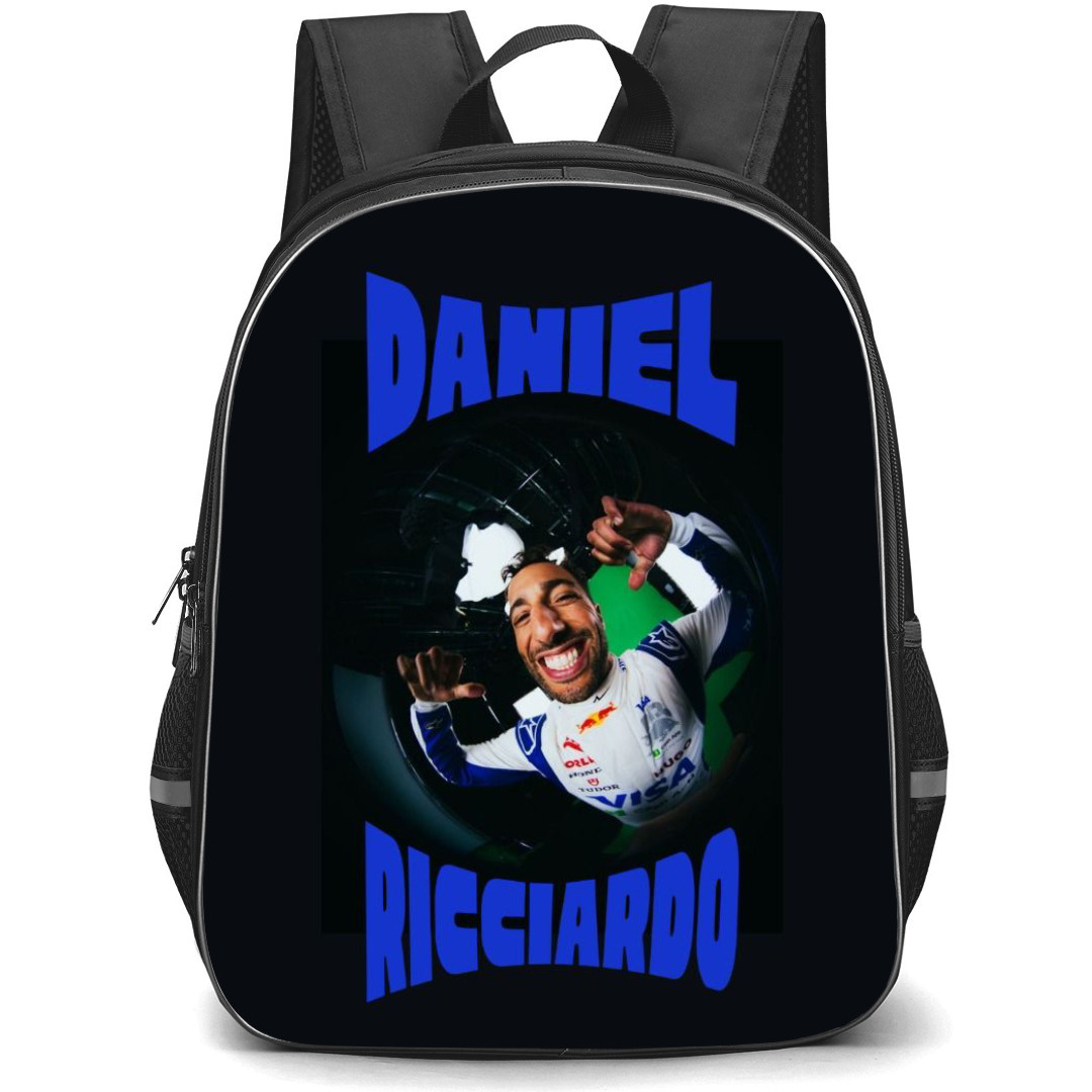 F1 Formula One Daniel Ricciardo Backpack StudentPack - Fisheye Poster