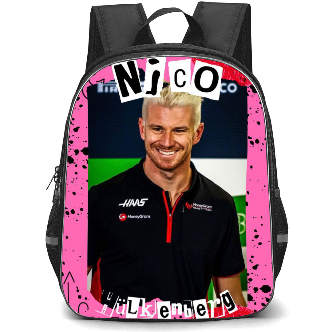 F1 Formula One Nico Hulkenberg Backpack StudentPack - Mean Girls Frame Portrait