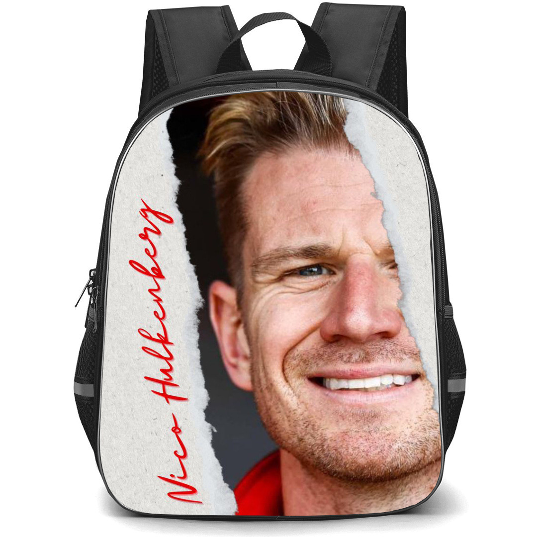 F1 Formula One Nico Hulkenberg Backpack StudentPack - Paper Frame Poster