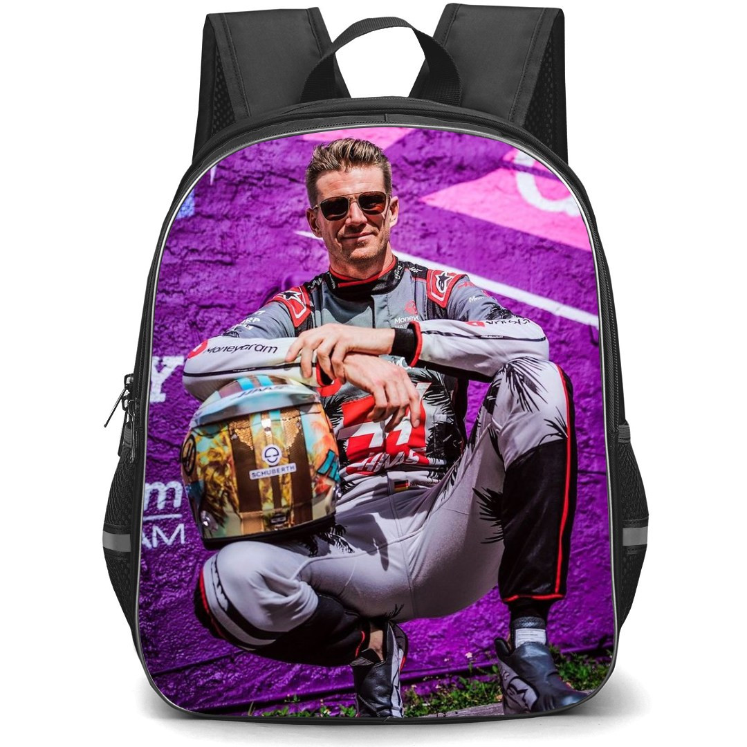 F1 Formula One Nico Hulkenberg Backpack StudentPack - Pop Art Background