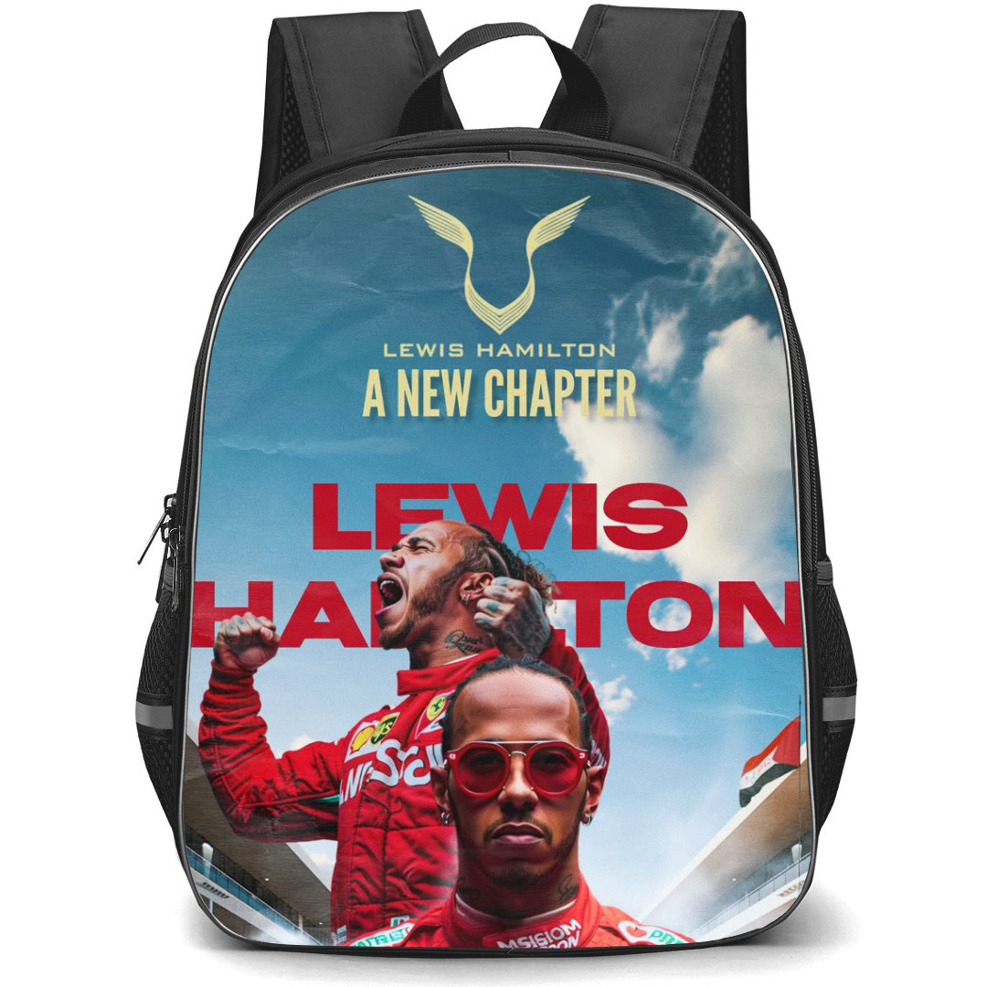 F1 Formula One Lewis Hamilton Backpack StudentPack - Lewis Hamilton New Chapter Poster