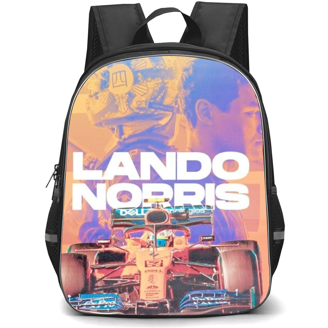 F1 Formula One Lando Norris Backpack StudentPack - Pop Art Poster