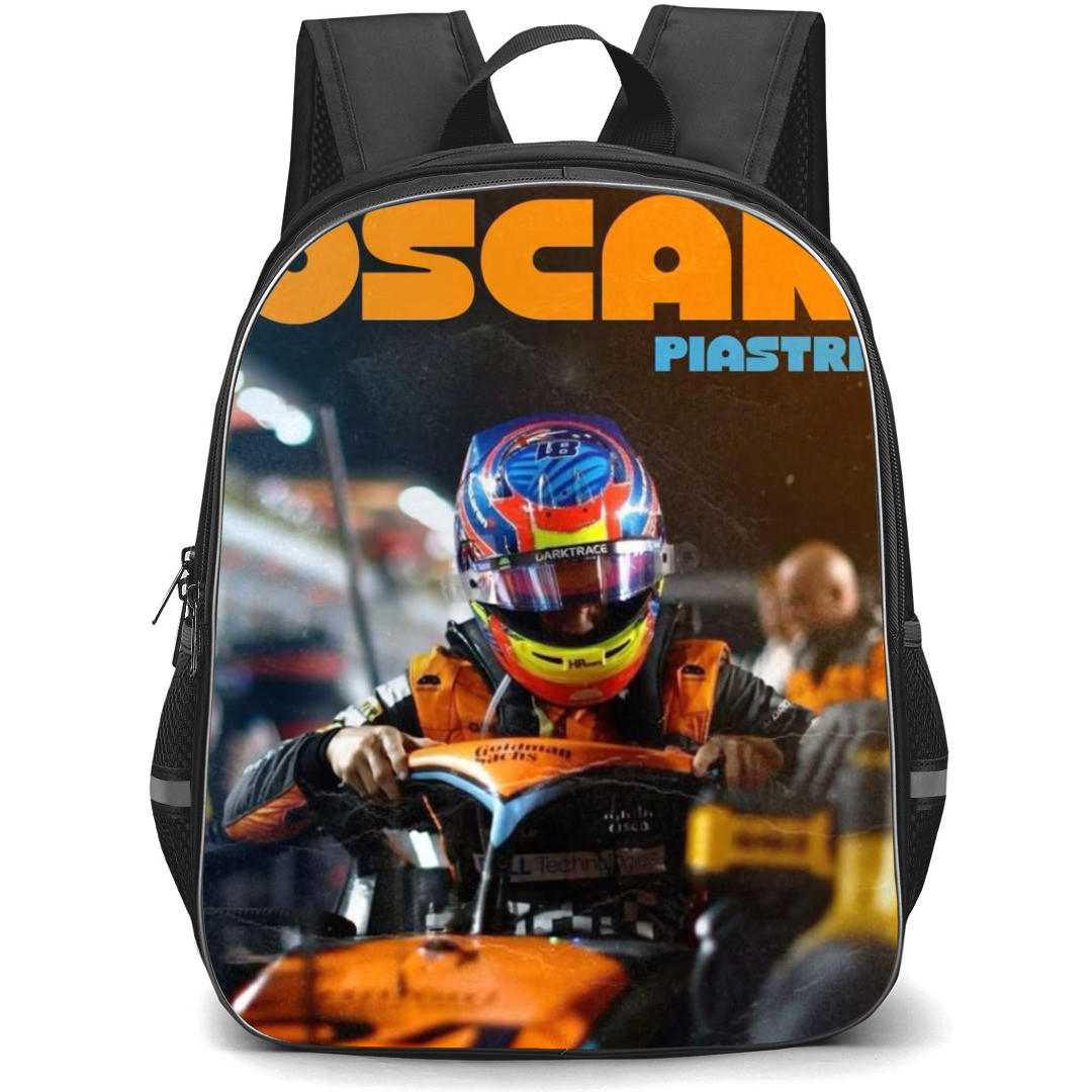F1 Formula One Oscar Piastri Backpack StudentPack - Retro Signed Poster