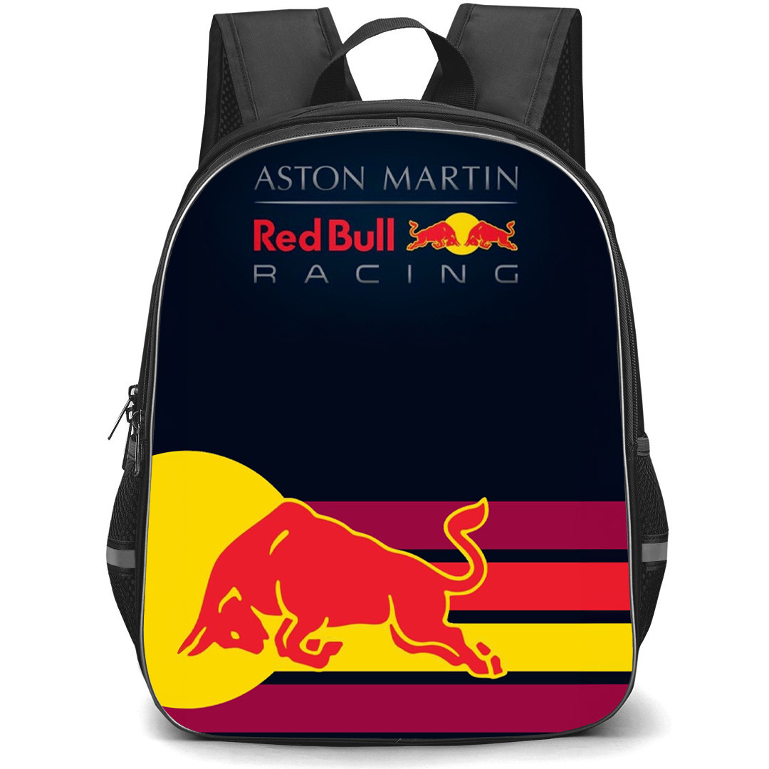 F1 Formula One Red Bull Backpack StudentPack - Red Bull Racking Aston Martin Poster