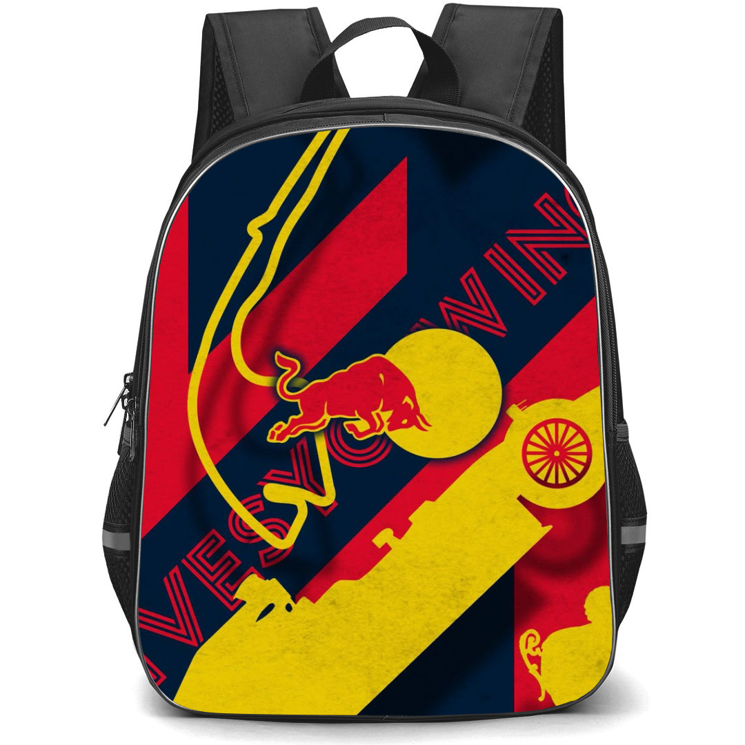 F1 Formula One Redbull Backpack StudentPack - Redbull F1 Design Poster