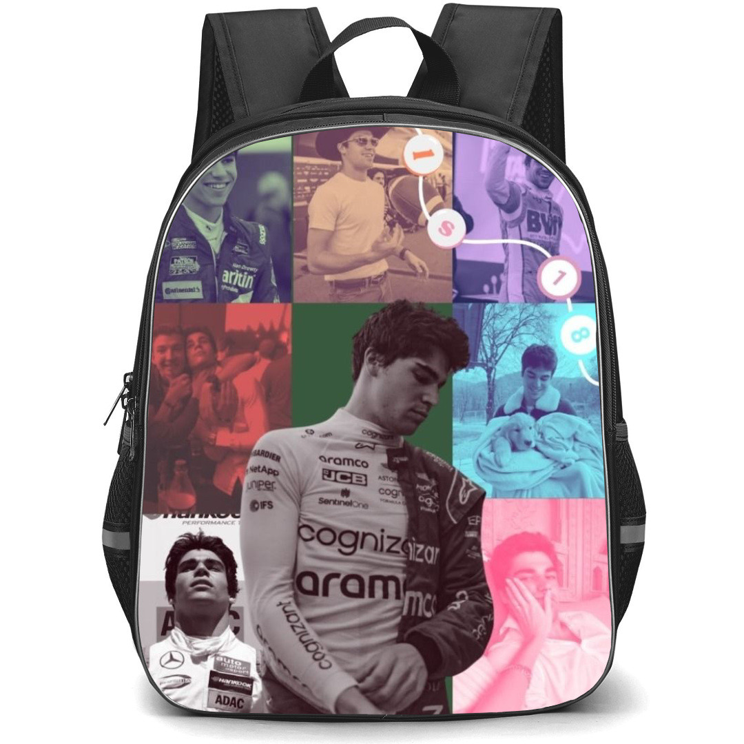 F1 Formula One Lance Stroll Backpack StudentPack -Eras Tour Poster