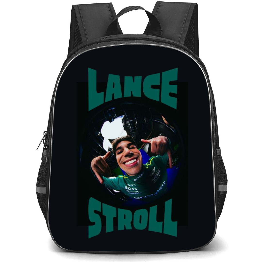 F1 Formula One Lance Stroll Backpack StudentPack -Fisheye Poster