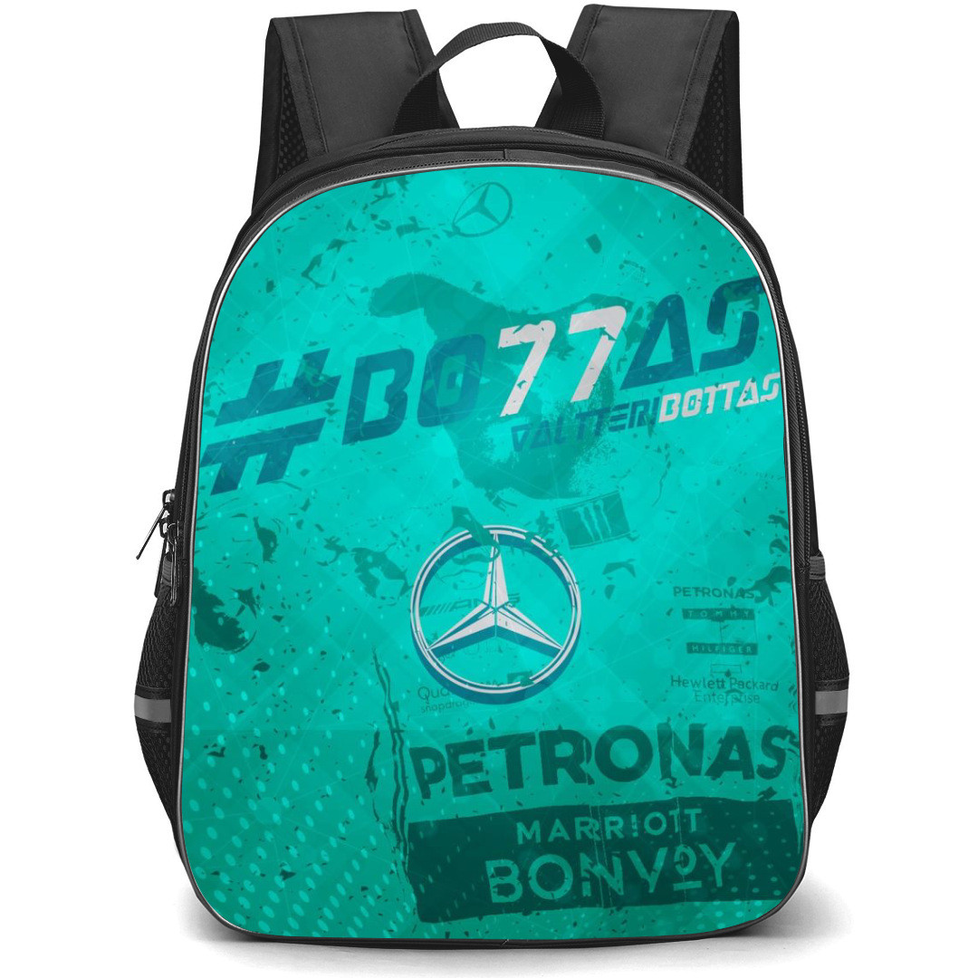 F1 Formula One Valtteri Bottas Backpack StudentPack - Petron Logo Poster