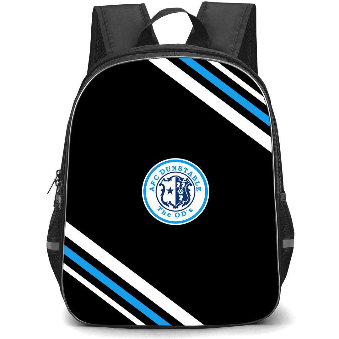 AFC Dunstable Backpack School Bag StudentPack - AFC Dunstable Large Logo With Stripe