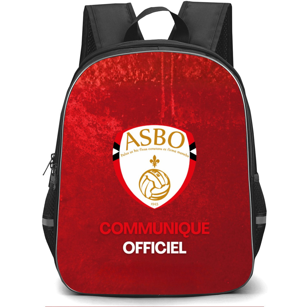 AS Beauvais Oise Backpack School Bag StudentPack - Logo Official Poster Football Club