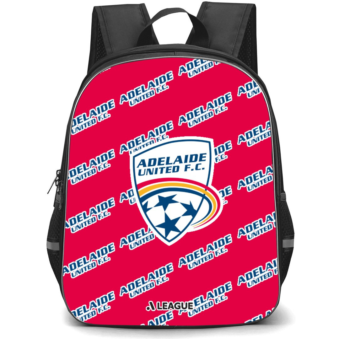 Adelaide United FC Backpack StudentPack - Adelaide United Football Club Medley Monogram Wordmark