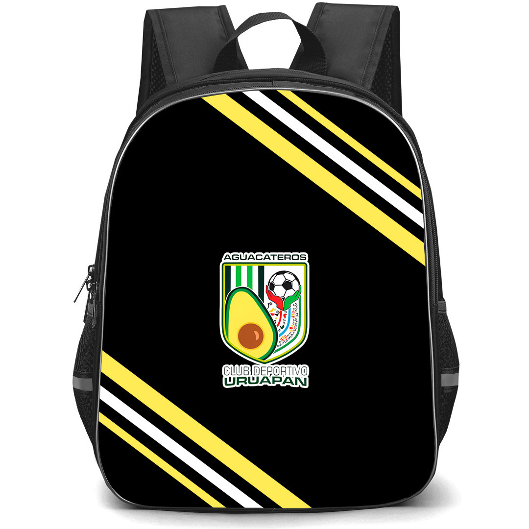 Aguacateros Club Deportivo Uruapan Backpack School Bag StudentPack - Aguacateros Club Deportivo Uruapan Large Logo With Stripe
