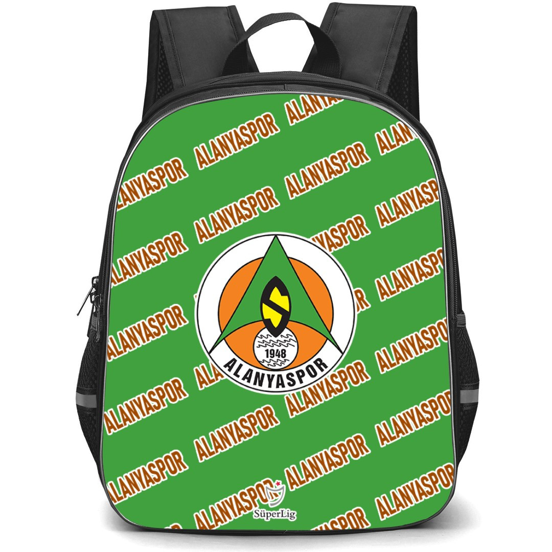 Alanyaspor Backpack StudentPack - Alanyaspor Football Club Medley Monogram Wordmark
