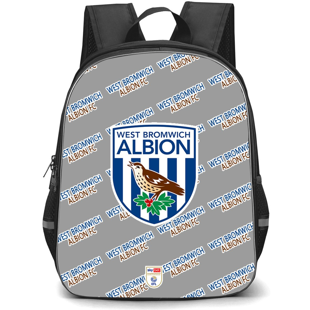 West Bromwich Albion FC Backpack StudentPack - Albion Football Club Medley Monogram Wordmark