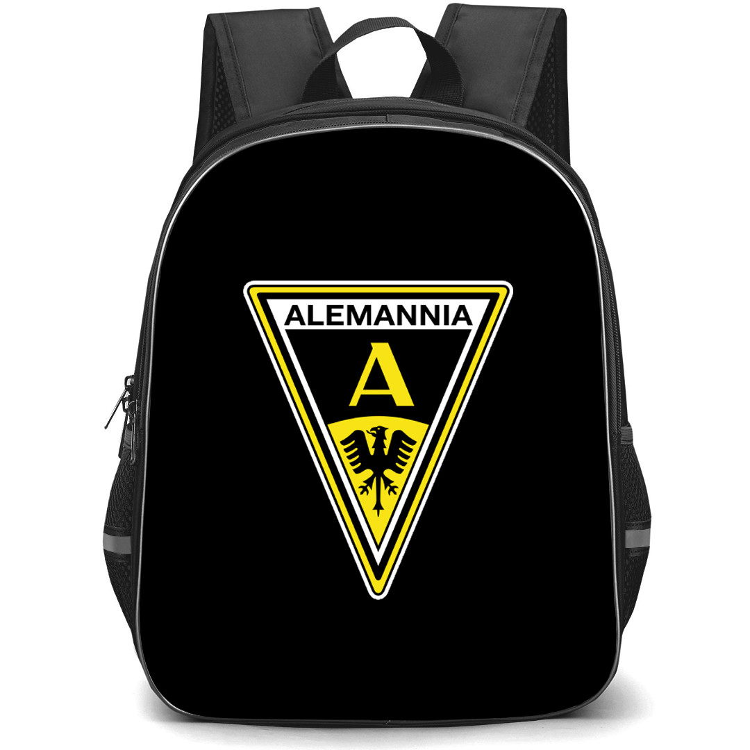 Alemannia Aachen Backpack School Bag StudentPack - Large Logo Football Club