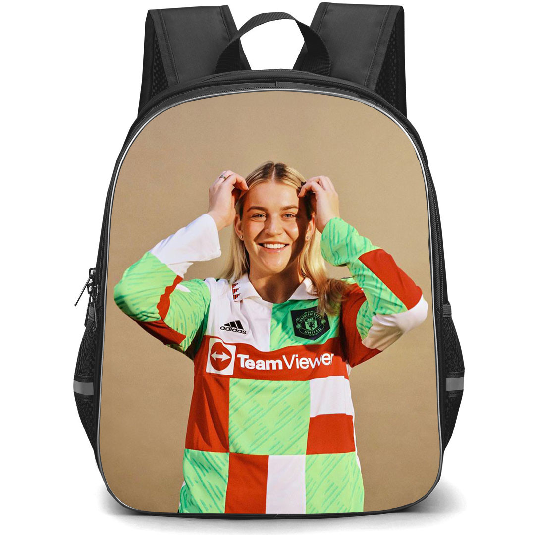 Alessia Russo Backpack StudentPack - Alessia Russo England Wearing Man United Jersey