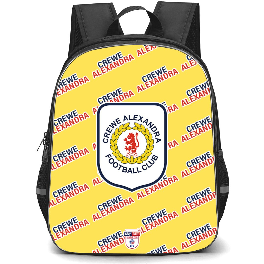 Crewe Alexandra FC Backpack StudentPack - Alexandra Football Club Medley Monogram Wordmark