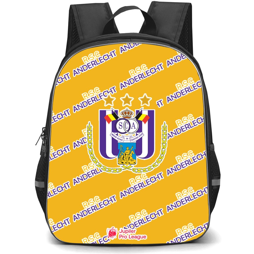 RSC Anderlecht Football Club Backpack StudentPack - Anderlecht Football Club Medley Monogram Wordmark